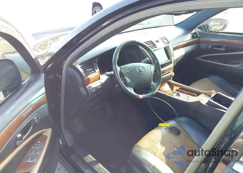 2012 Lexus Ls 460 из США, поврежденный, VIN JTHBL5EF1C5111656